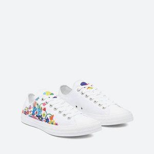Converse Chuck Taylor All StarOx Pride Canvas 170823C White / Multi NWB